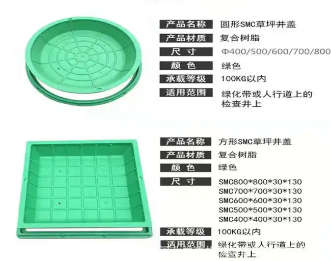 勃利树脂复合种植井盖展示